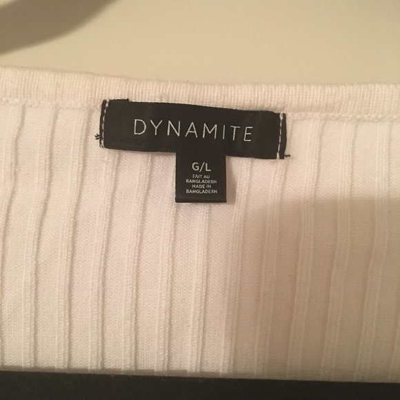 Dynamite Tie Ruched Shirt - Picture 4 of 4